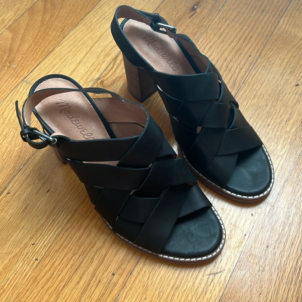 Madewell Stacked Block Heel Sandal